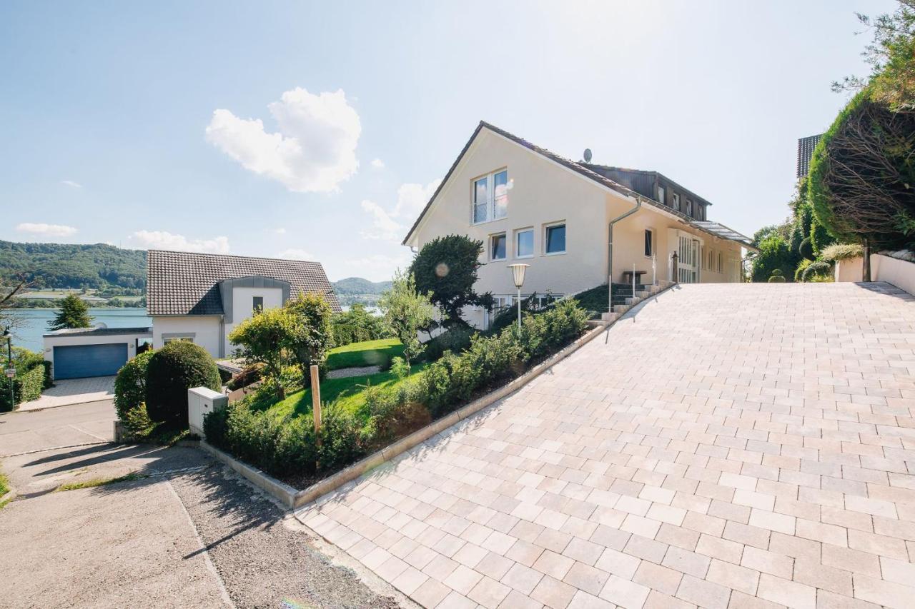 Ferienwohnung Menzer Am See Ohningen Exteriör bild