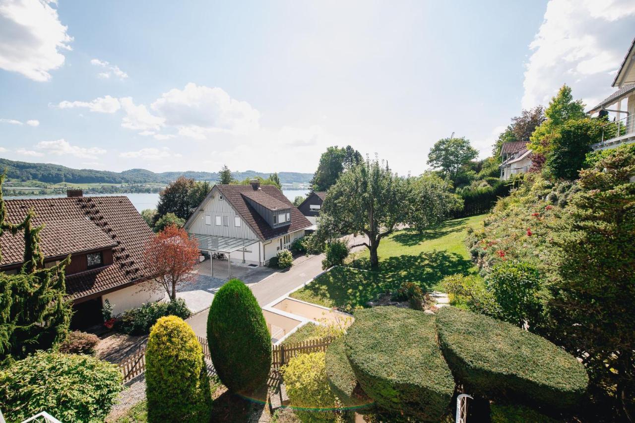 Ferienwohnung Menzer Am See Ohningen Exteriör bild