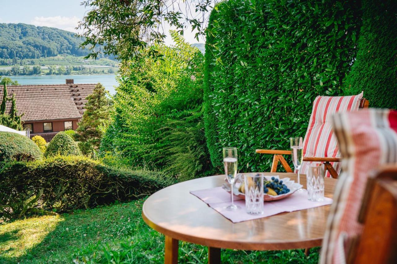Ferienwohnung Menzer Am See Ohningen Exteriör bild